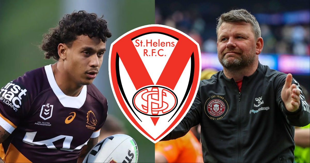 St Helens Lee Briers Tristan Sailor