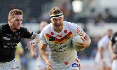 Elliott Whitehead while at Catalans Dragons in Super League