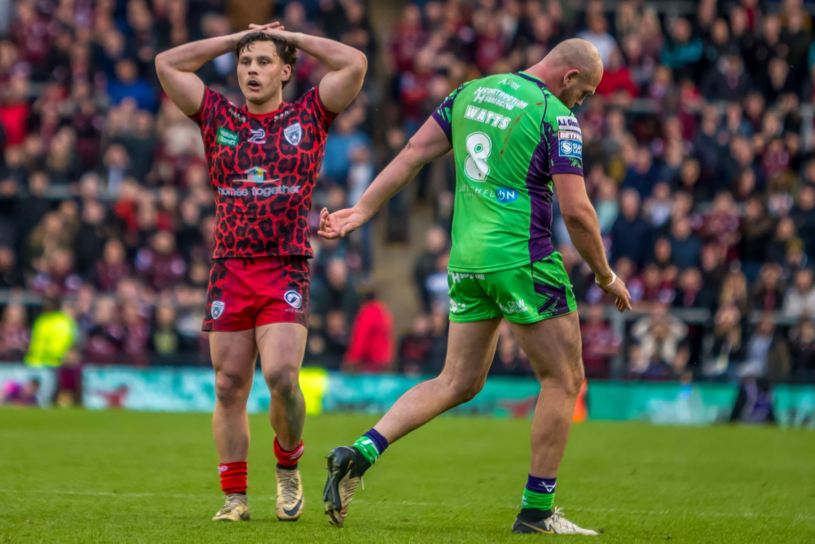 Lachlan Lam playing Castleford Tigers