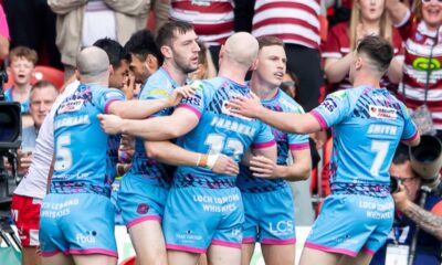 Wigan Warriors Jake Wardle Liam Farrell Liam Marshall Jai Field Harry Smith