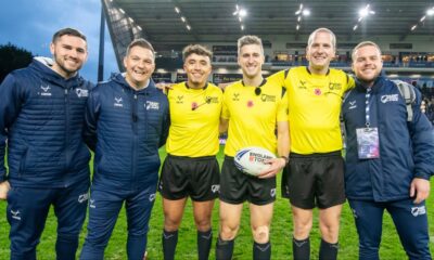 Super League referees Ben Thaler