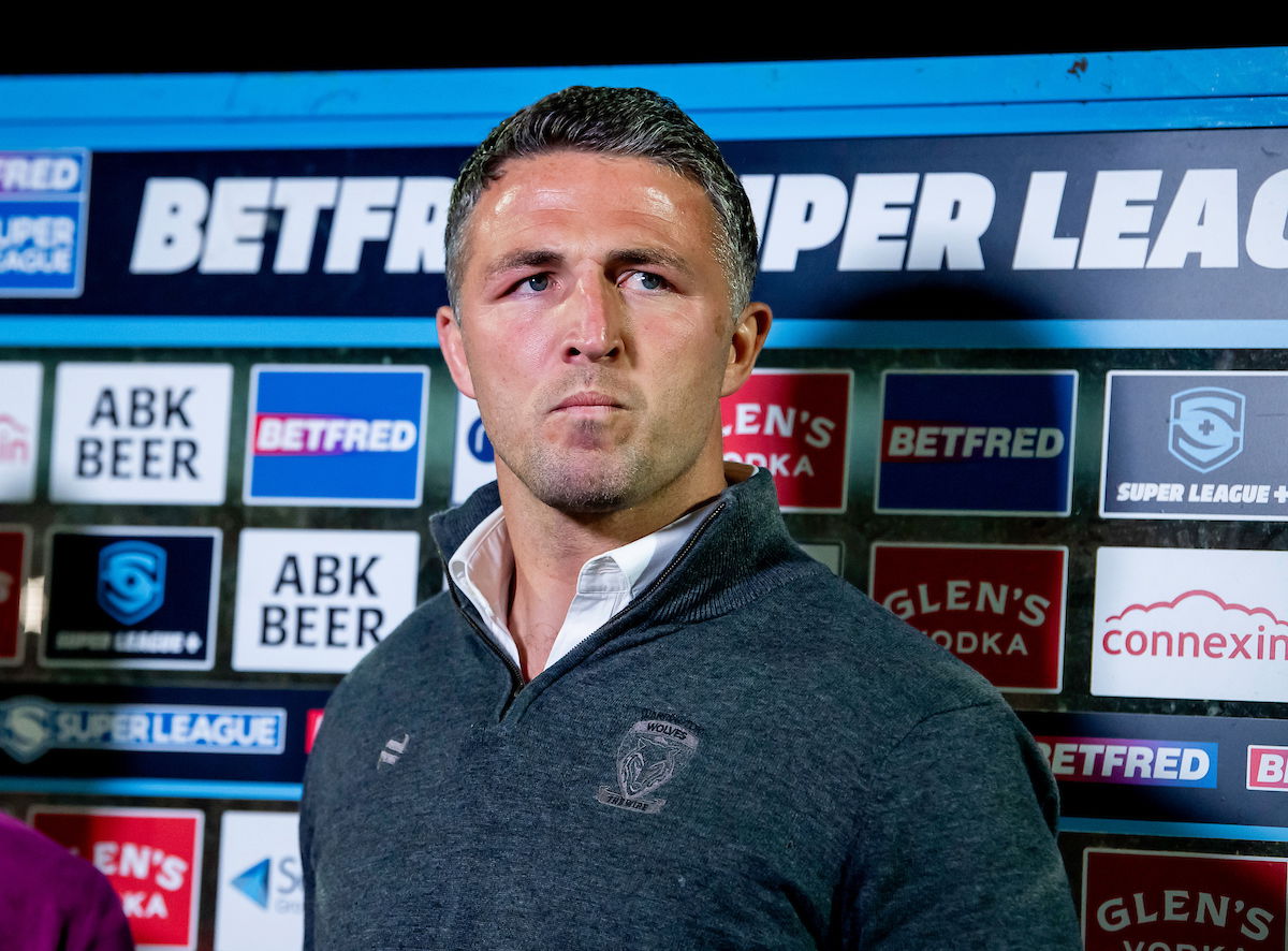 Warrington Wolves boss Sam Burgess