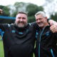 Wakefield Trinity owner Matt Ellis and Daryl Powell