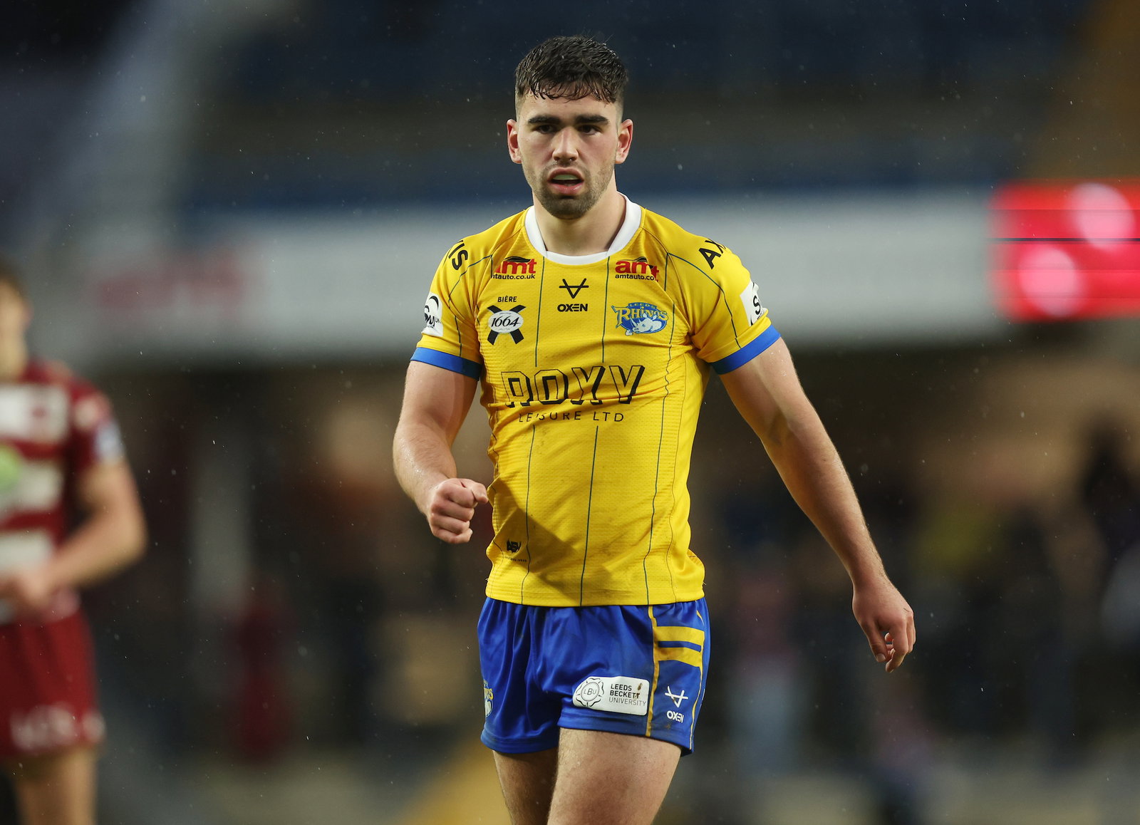 - 26/01/2025 - Rugby League - Ash Handley Testimonial - Leeds Rhinos v Wigan Warriors - AMT Headingley, Leeds, England -Leeds Rhinos' Jack Sinfield
