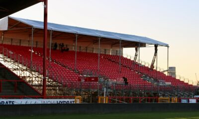 Hull KR's East Stand extension. @HullKR