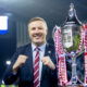 Wigan Warriors CEO Kris Radlinski celebrating
