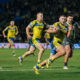 Warrington Wolves v Catalans Dragons match as Danny Walker scores