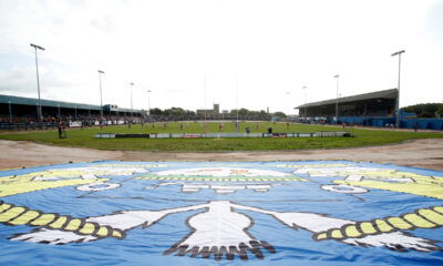 League 1 ground Derwent Park, home of Workington Town