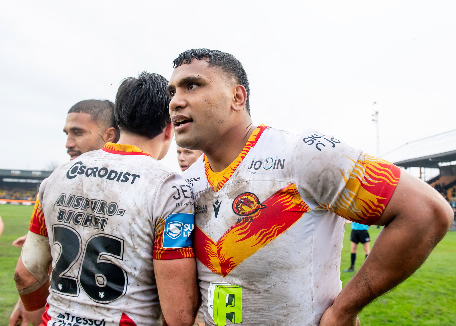 - 22/03/2025 - Rugby League - Betfred Super League Round 5 - Castleford Tigers v Catalans Dragons - the Mend A Hose Jungle, Castleford, England - Tevita Pangai.