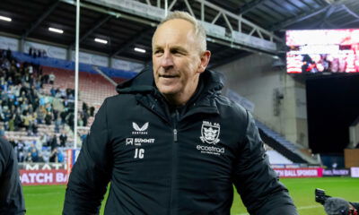 Hull FC coach John Cartwright post-match victory