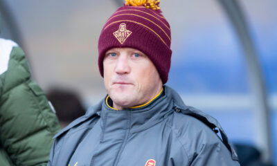 Huddersfield Giants boss Luke Robinson on the sidelines