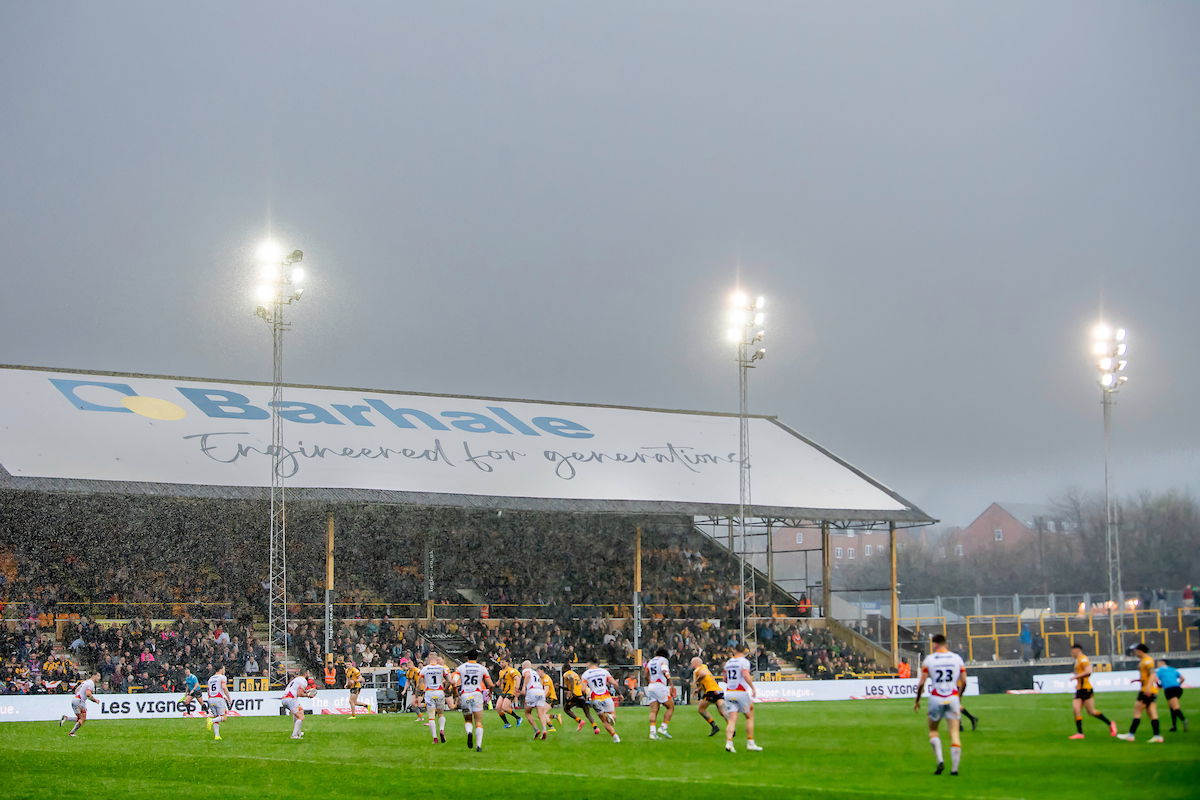 Rugby League on TV this week as Castleford play at home