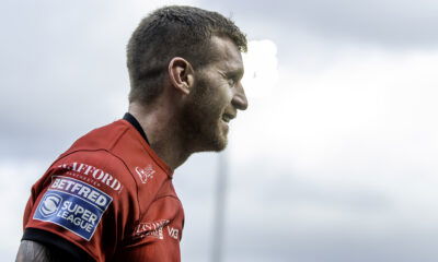 Marc Sneyd, who is joining Warrington Wolves, in action for Salford Red Devils.
