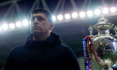 Wigan Warriors boss Matt Peet on the sidelines
