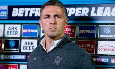Warrington Wolves coach Sam Burgess post-match
