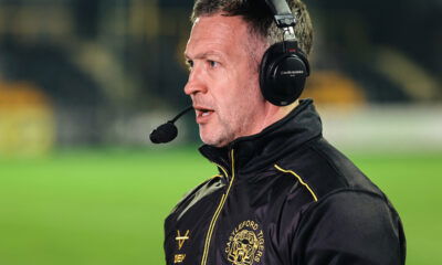 Castleford Tigers boss Danny McGuire on the sidelines