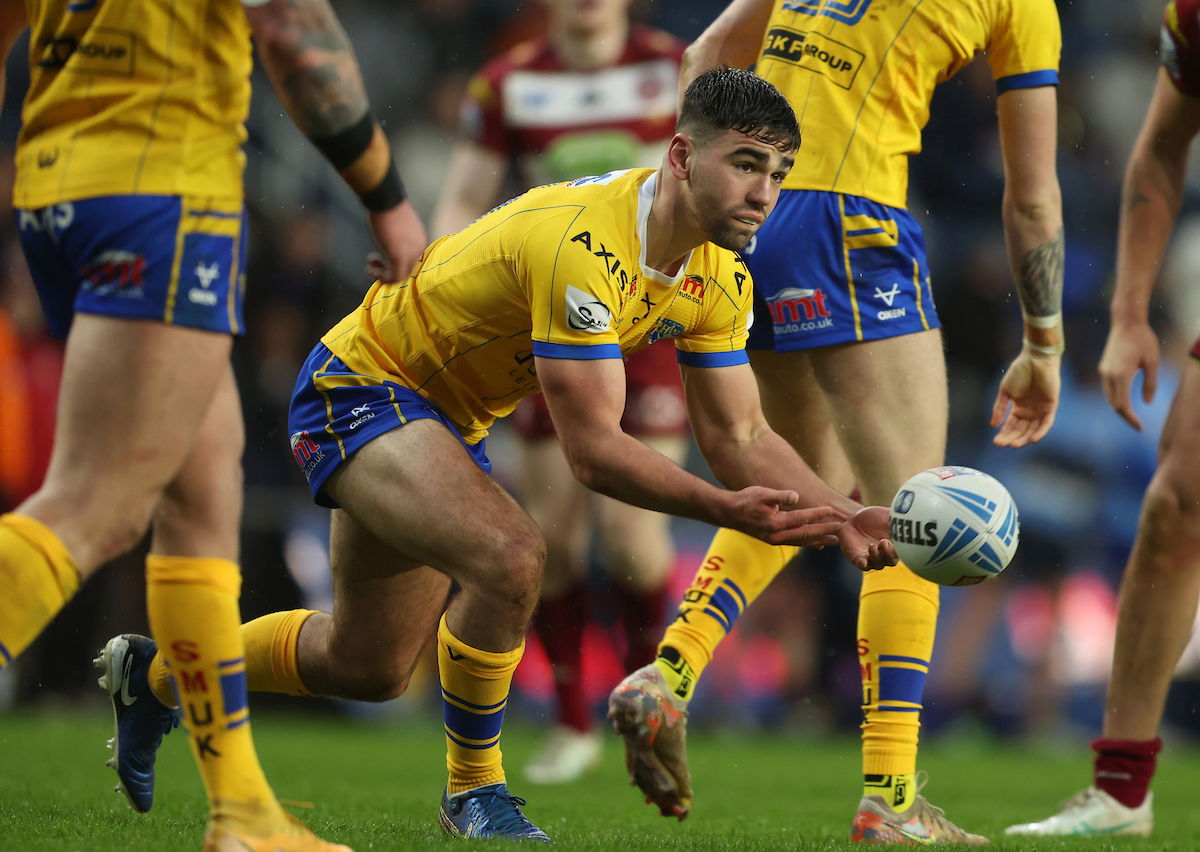 Leeds Rhinos youngster Jack Sinfield at hooker