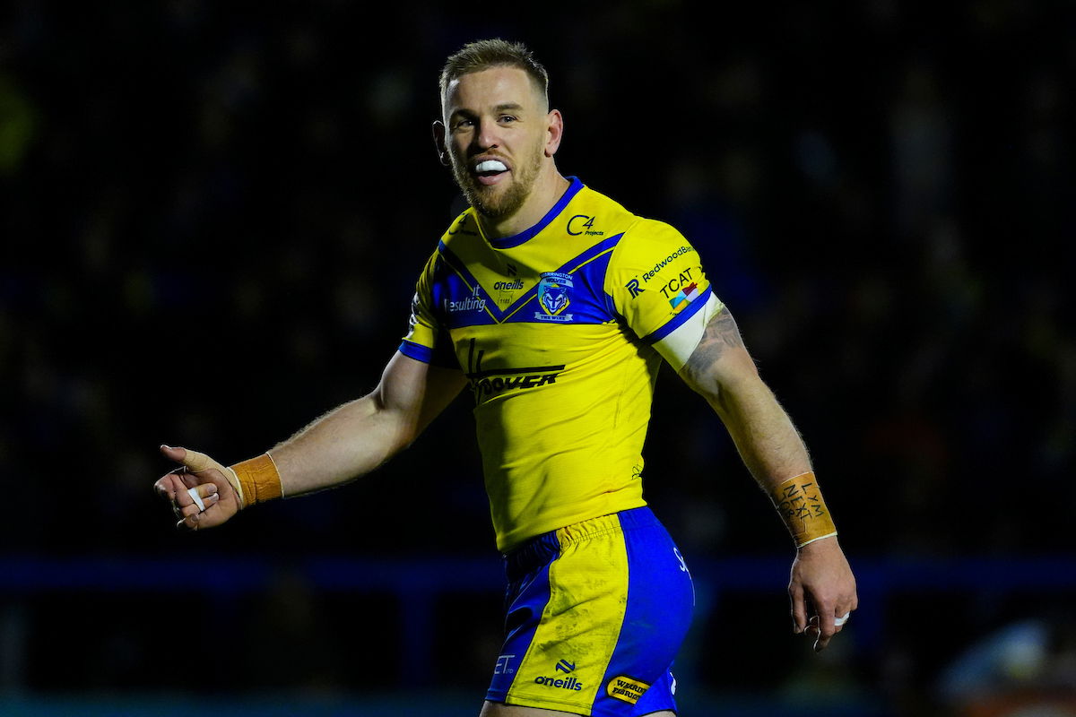 Warrington Wolves' Matt Dufty