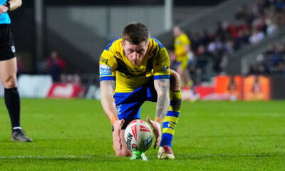 - 21/03/2025 - Rugby League - Betfred Super League Round 5 - St Helens v Warrington Wolves - The Totally Wicked Stadium, St Helens, England - Marc Sneyd of Warrington