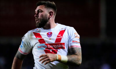 - 14/03/2025 - Rugby League - Betfred Challenge Cup Round 4 - St Helens v Leeds Rhinos - The Totally Wicked Stadium, St Helens, England - Kyle Feldt of St Helens