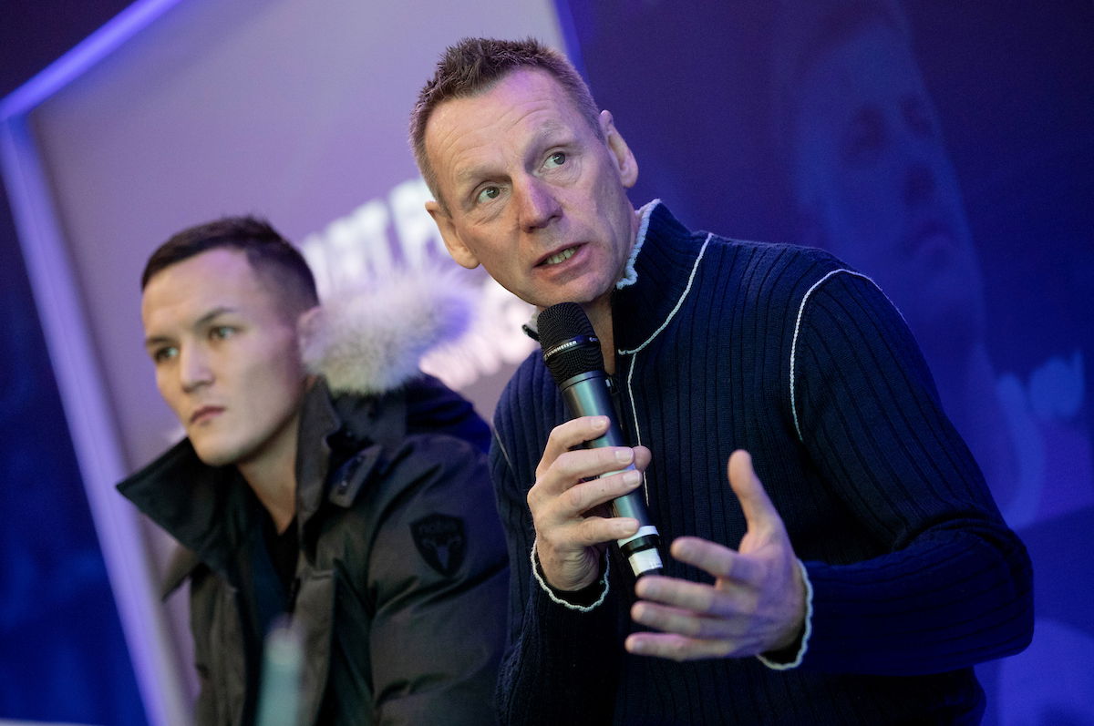 Stuart Pearce talks at 2025 Super League launch