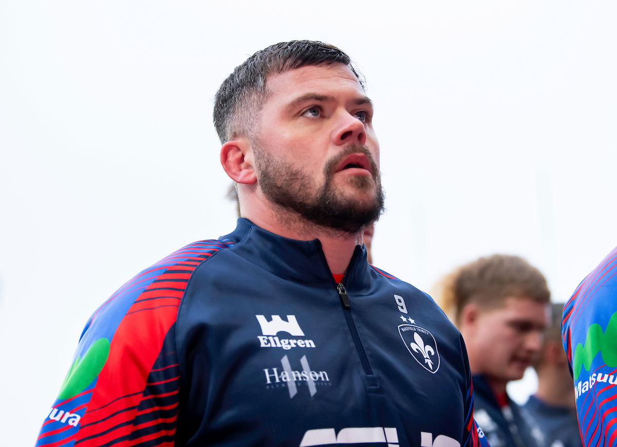 Wakefield Trinity player Liam Hood pre-match