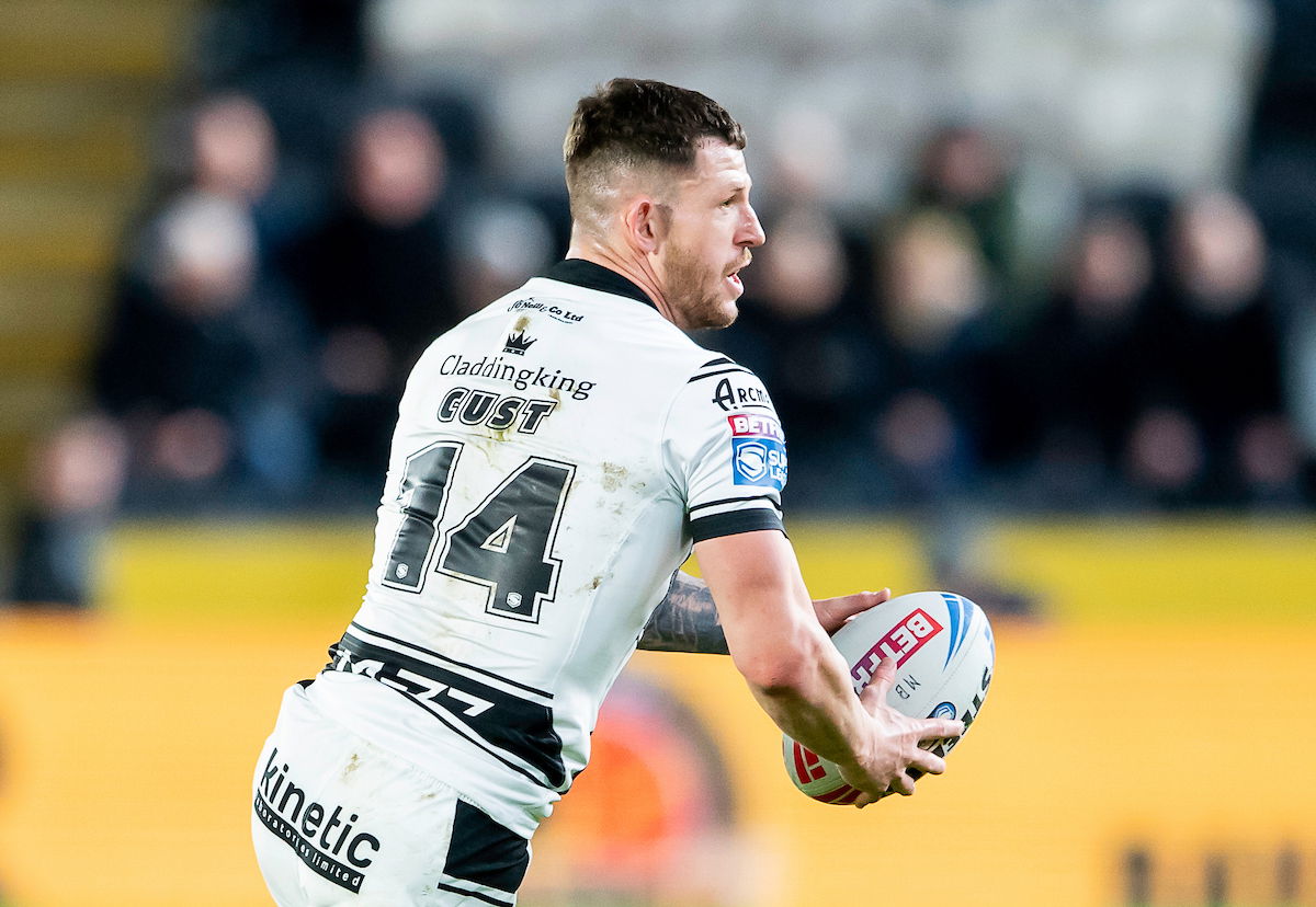 Warrington Wolves v Hull FC as Hull player Cade Cust returns