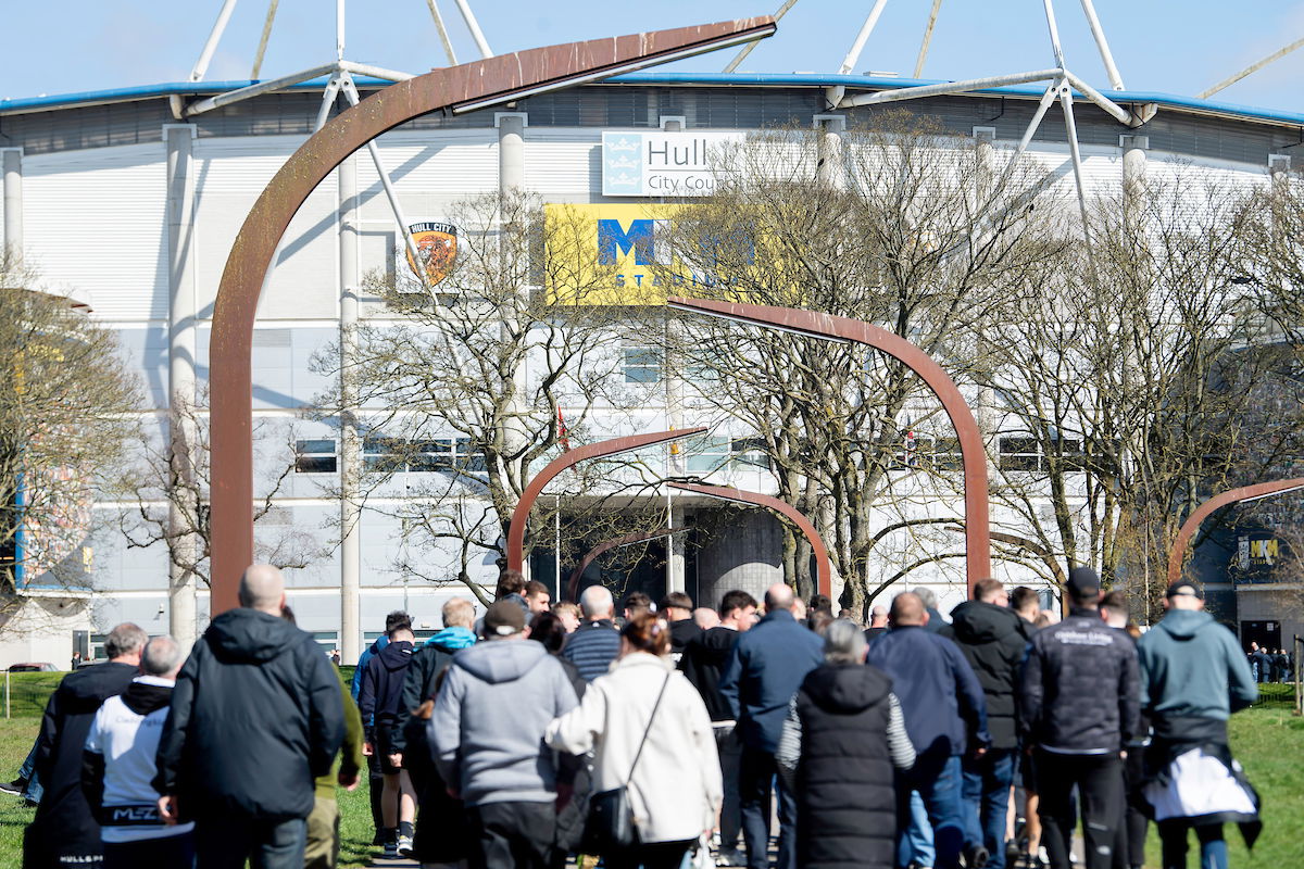 Challenge Cup attendances with Hull derby the biggest