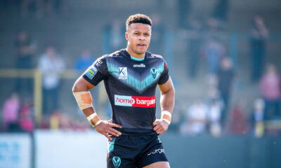 Former St Helens winger Regan Grace during a match