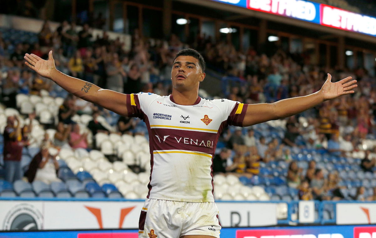 Hull FC new signing Will Pryce in Huddersfield Giants days