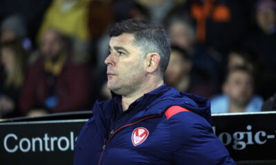 St Helens boss Paul Wellens on the sidelines