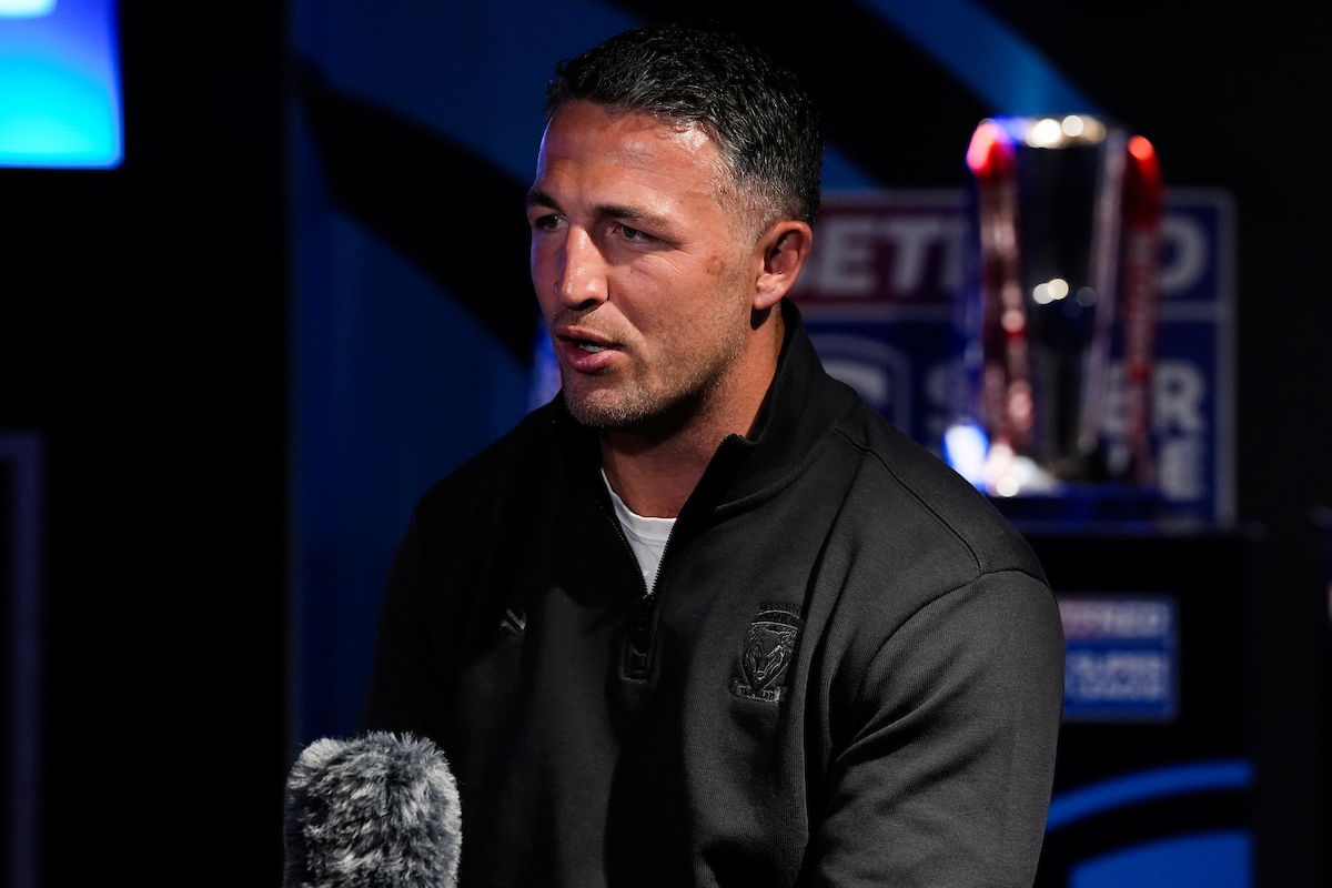 Warrington Wolves boss Sam Burgess