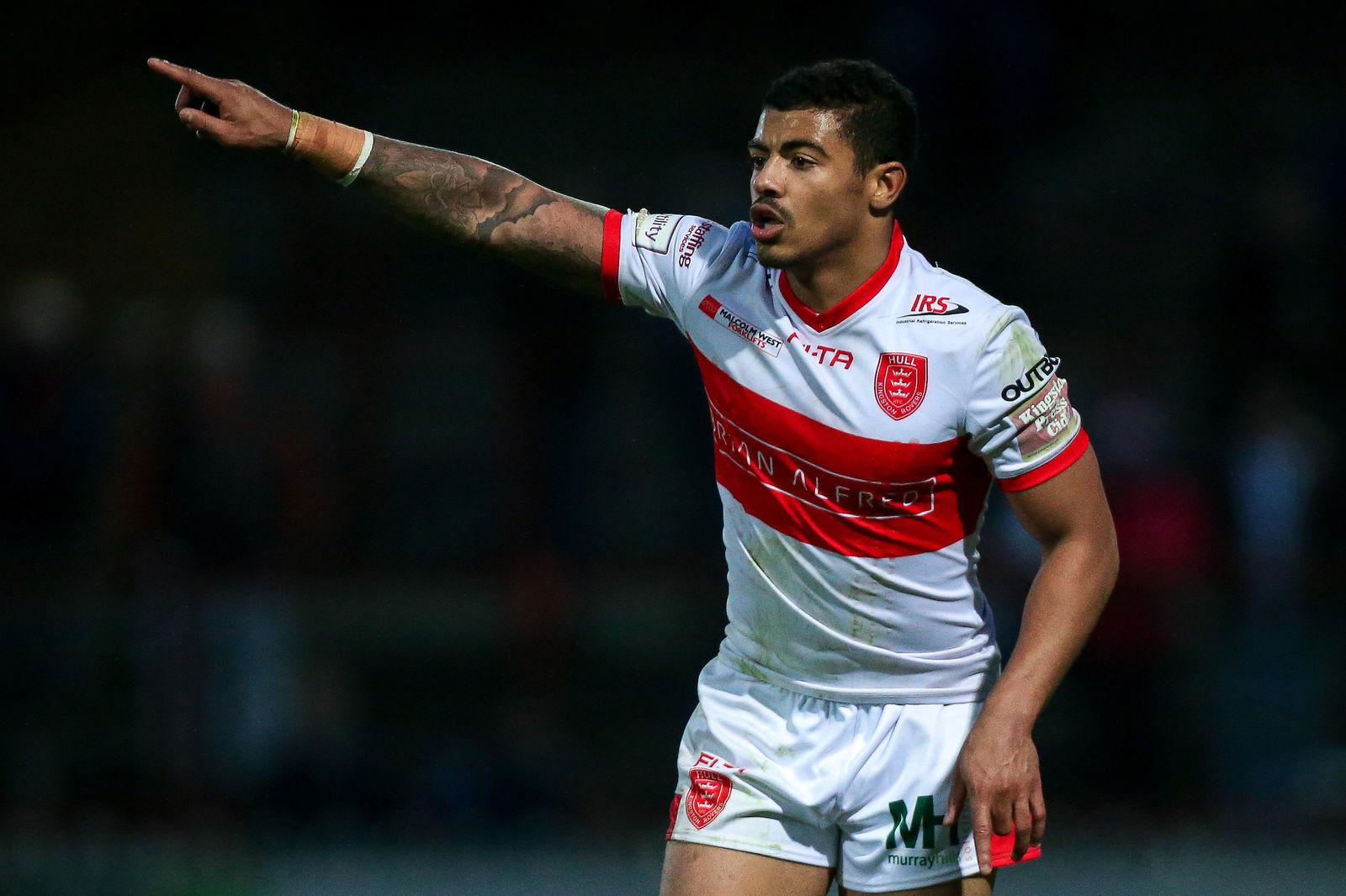 - 02/06/2016 - Rugby League - First Utility Super League - Wakefield Trinity Wildcats v Hull KR - Rapid Solicitors Stadium, Wakefield, England - Hull KR's Kieran Dixon.