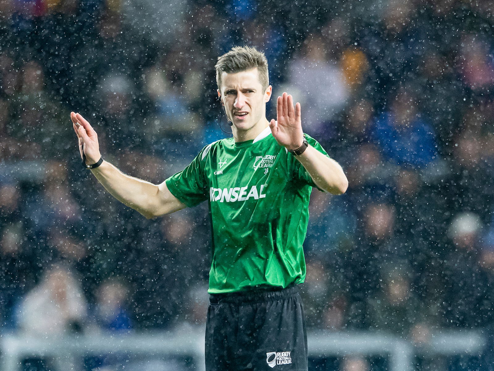 Super League referee Chris Kendall