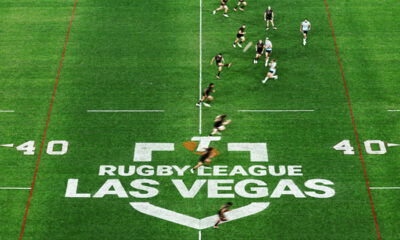 NRL in Las Vegas, a general pitch view