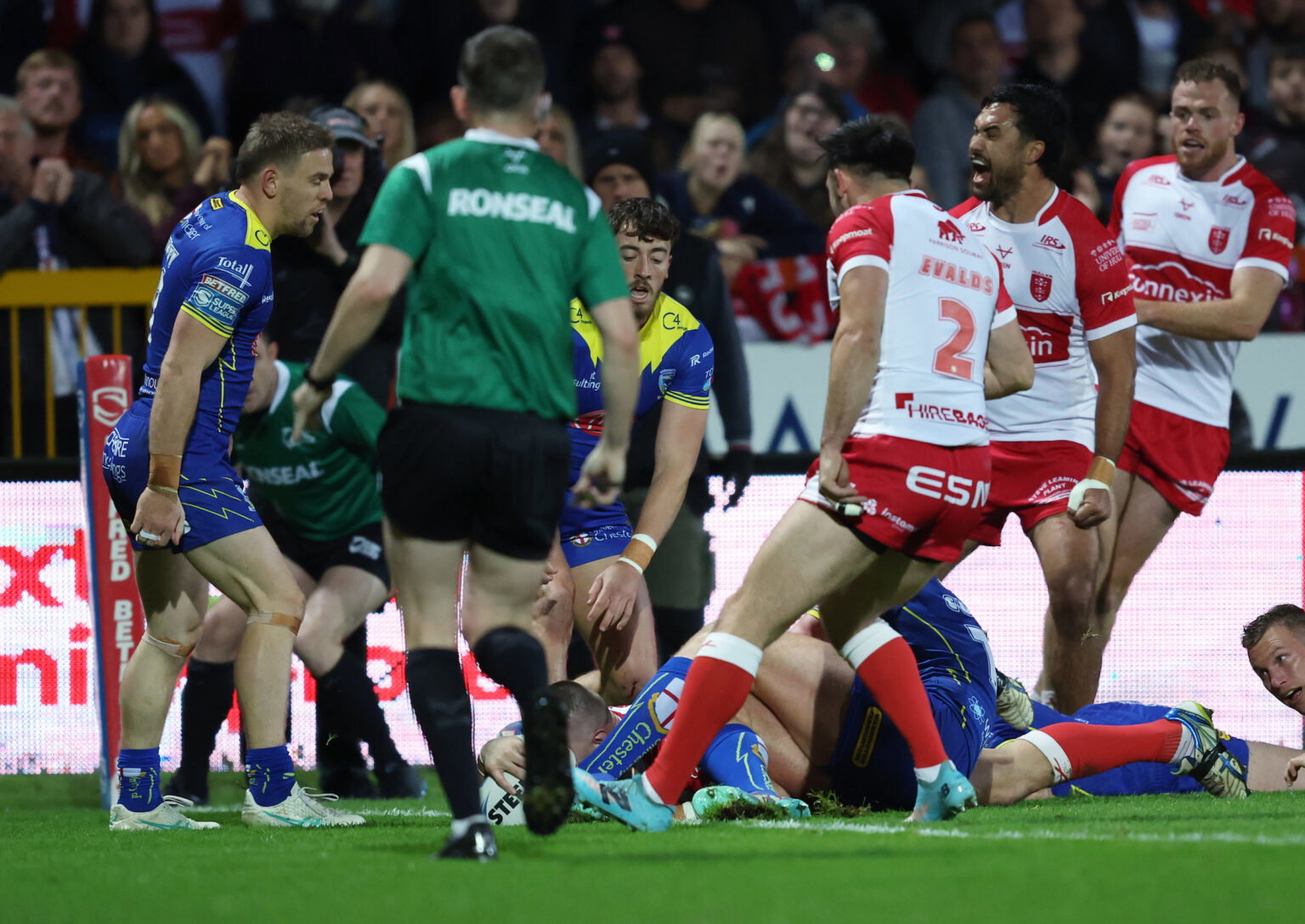 Super League referee appointments including Warrington Wolves v Hull KR ...