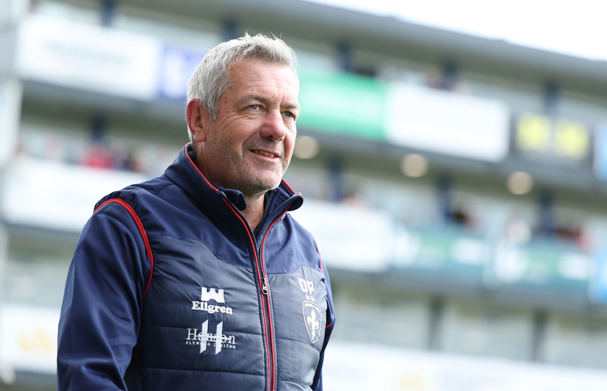 Wakefield Trinity boss Daryl Powell smiling after match