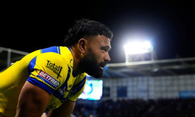 Ex-Warrington Wolves prop Zane Musgrove on the sidelines