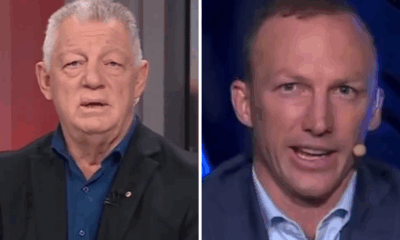 Rugby league greats Phil Gould and Darren Lockyer were discussing the State of Origin Game 1 between Queensland and New South Wales.