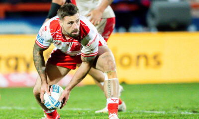 Hull KR hooker Micky McIlorum on the field