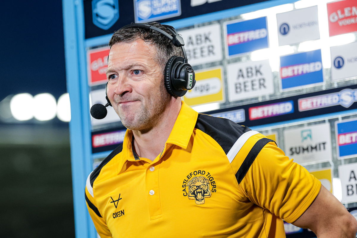 Castleford Tigers boss Danny McGuire talks to Sky post-match