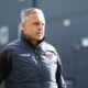 St Helens v Salford Red Devils teams as Paul Rowley looks on
