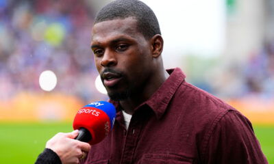 Wigan Warriors new recruit Christian Wade being interviewed