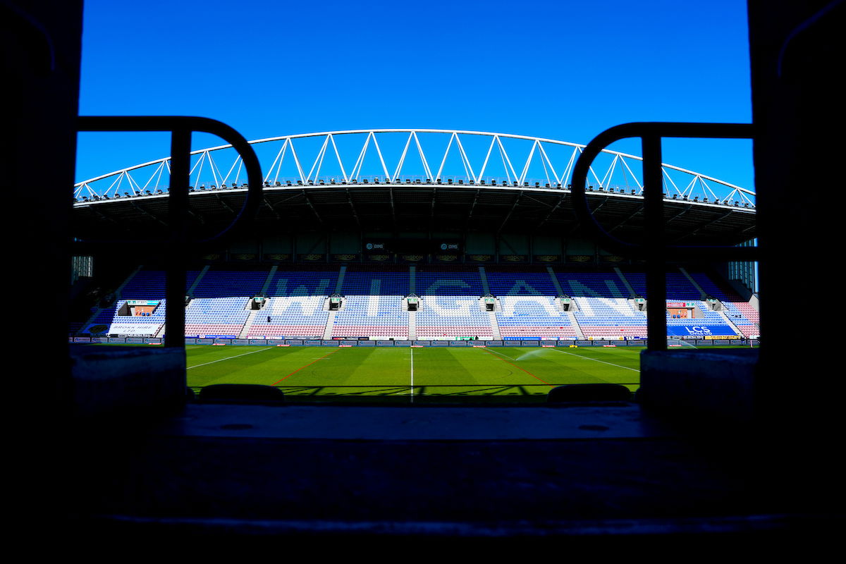 Wigan Warriors GV of the Brick Community Stadium