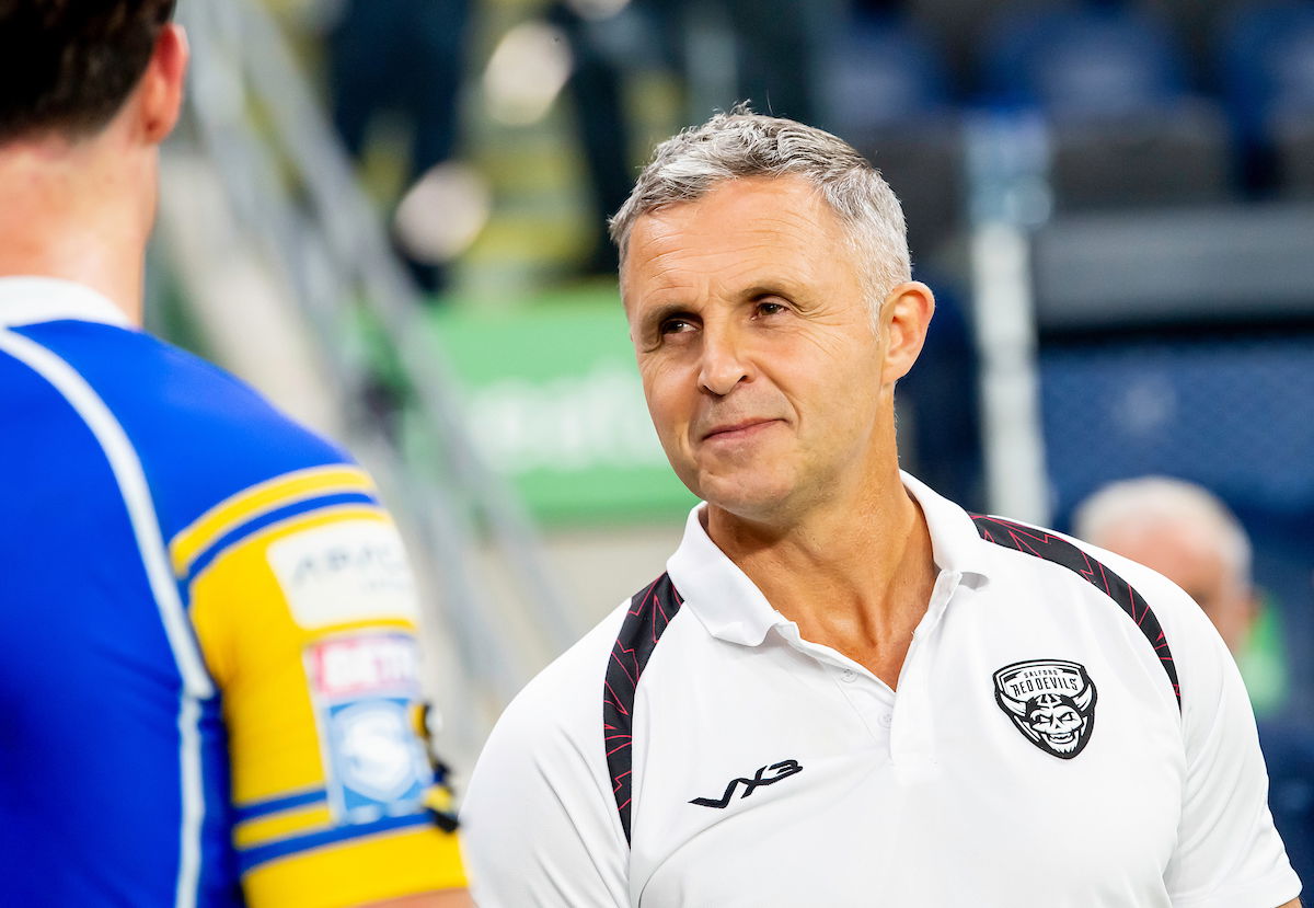 Salford Red Devils boss Paul Rowley post-match