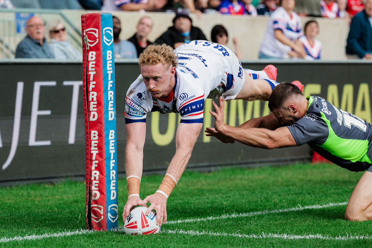 Lachlan Walmsley of Wakefield Trinity features in Super League team of the week