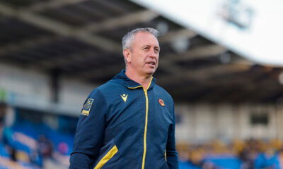 Former Catalans Dragons boss Steve McNamara on the sidelines