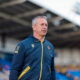 Former Catalans Dragons boss Steve McNamara on the sidelines