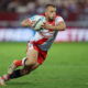 Hull KR halfback Mikey Lewis with the ball