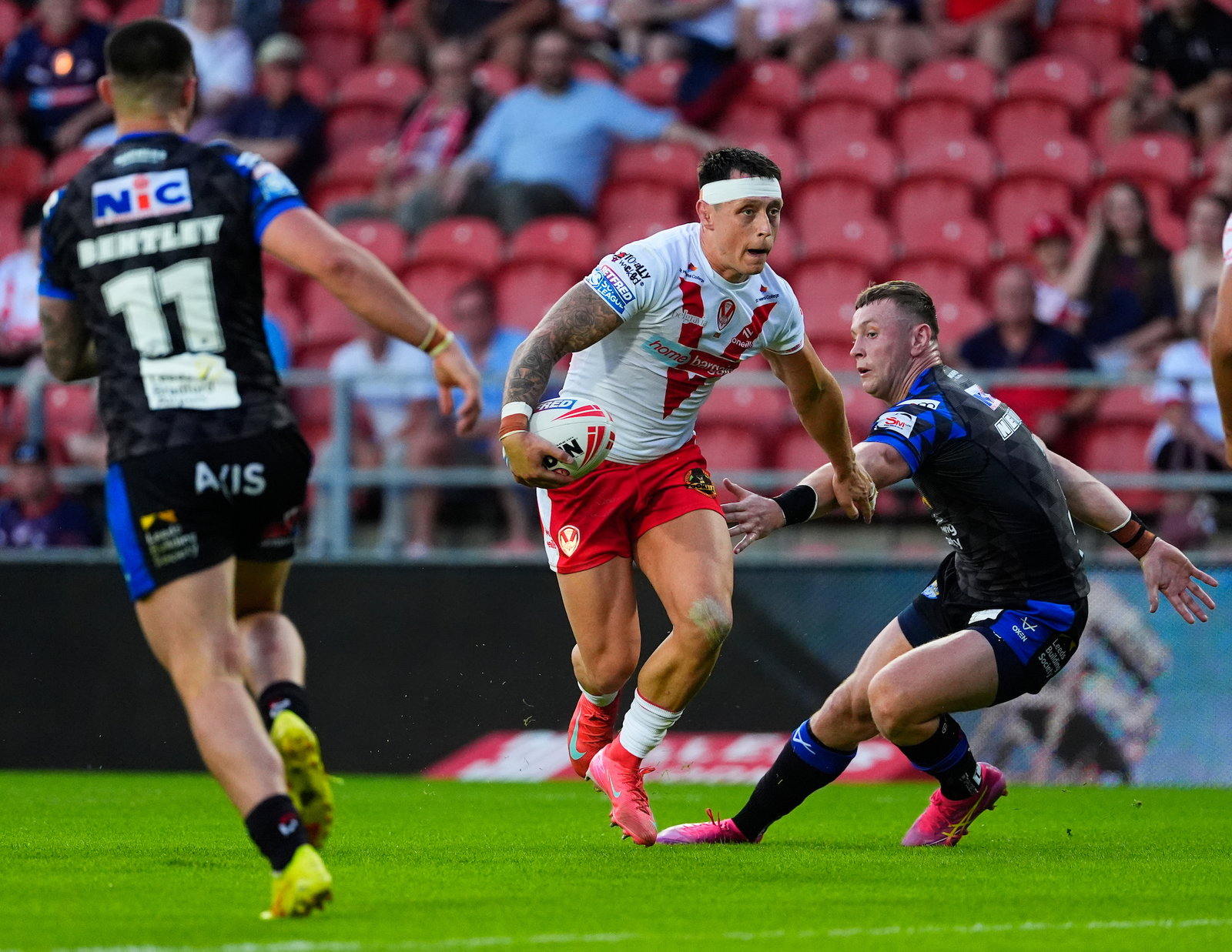 St Helens back nears injury return as off-contract Konrad Hurrell sends ...